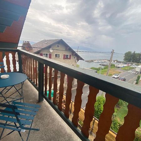 Bord De Lac,2 Chambres Superbe Vue Lac 5Mn Evian Lugrin Ngoại thất bức ảnh